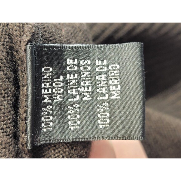 KSD Women's Size X Company Ellen Tracy Merino Wool Turtleneck Sweater Pullover - Picture 6 of 7